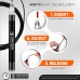Epitomie Fitness Sonic Boom M2 High Speed Jump Rope Patent Pending Self-Locking Screw-Free Design – Weighted 360 Degree Spin Silicone Grip with 2 Speed Rope Cables for Home Workout & More - BRVQUEV31