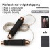Gaoykai Weighted Jump Rope for Handle,Adjustable TPU Wire Rope with Bearing Comfortable Foam Handle Skipping Rope for Workout and Fitness Training for Men Women and Kids - B0TSBQ78E
