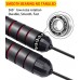 Jump Rope Ball Bearings Tangle-Free Rapid Speed Cable Skipping Rope Adjustable Jumping Ropes for Men Women and Kids 2 Pack - BXOIT7Q1Q