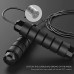 Jump Rope Tangle-Free Rapid Speed Jumping Rope Cable with Ball Bearings for Women Men and Kids Adjustable Steel Jump Rope Workout with Foam Handles for Fitness Home Exercise & Slim Body - BHWLB2K9B