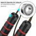 Jump Rope,Professional Adjustable Steel Wire Tangle-Free Skipping Black Jump Rope Durable,Easy to Adjust Premium for Men Women and Kids,Speed Jumping Rope Boxing Cardio Endurance Workout Suitable All Heights - BNP2J2D2J