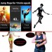 Ropeless Jump Rope,Bod Rope Cordless Jump Rope with weighted Balls,Wireless indoor Jumping Rope for Weight Loss General Workouts Fitness Boxing Training WOD MMA - BVZ08CWS1
