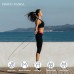 Weighted Jump Rope Workout-1LB Professional Skipping Rope with Adjustable Length and Silicone Comfortable Grips,Heavy Jumpropes Adults Fitness Women Men,Cardio Boxing Endurance Training Exercise - BFNS4VN04