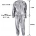 DMD Sauna Sweat Suit Weight Loss Gym Fitness Exercise Suit Workout for Men and Women - B39TFUPXU