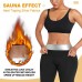 FeelinGirl Sauna Shorts for Women High Waisted Sweating Capris Shorts Neoprene Stretch Activewear Tummy Control Body Shaper Running Yoga Shorts Hook & Eye Closure - BYPYCMWE2