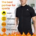 HOTSUIT Sauna Suit for Men Short Sleeves Compression Shirts Workout Sweat Jacket Top S-5XL - BT3DQBIH2
