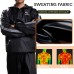 LARDROK Heat Trapping Suit Sweat Sauna Suit Sauna Suit for Men and Women Hot Sweat Suits Gym Workout Zipper Hoodie Sauna Suits - BOSYIJ0Y6