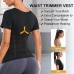 LMOYAKG Sauna Waist Trainer for Women Sweat Vest Neoprene Sauna Workout Tank Top Zipper Slimming Body Shaper Adjustable Belt - B3VKM8IKY