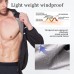 NINGMI Sauna Suit for Men Sweat Long Sleeve Shirt Jacket Workout Body Shaper Zipper Tank Top Slimming Fitness Trainer Gym - BAR77TPEI