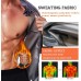 NINGMI Sauna Suit for Men Sweat Zipper Long Sleeve Workout Jacket Mens Body Shaper Gym Belly Slimming Shirt Fitness Tank Top - BLXC4FY9B