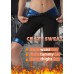 QZSH Sauna Pants Women Sweat Capris Slimming Leggings,Mesh Crotch,High Waist Workout Body Shaper Suits - BUO09SAL9