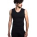 Roseate Men's Body Shaper Hot Sweat Workout Tank Top Slimming Sauna Vest Neoprene Compression Thermal Shirt - BDS7CJHUA