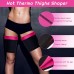 SATINIOR 2 Pairs Thigh Sweat Thigh Shaper Bands Sauna Thigh Compression Sleeves Adjustable Thigh Sleeves for Women Men Sports Workout - B9QGRVXF5