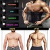 TOAOLZ Mens Sweat Sauna Suit Waist Trainer Neoprene Workout Body Shaper Slimming Corset Adjustable Belt Back Support Band - BJM95TKAL