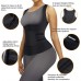 Wonderience Neoprene Sauna Suit for Women Sauna Sweat Vest Waist Trainer for Women Zipper Tank Top Vest with Adjustable Belts - B9XQVQYAU