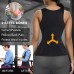 Wonderience Neoprene Sauna Suit for Women Sauna Sweat Vest Waist Trainer for Women Zipper Tank Top Vest with Adjustable Belts - B9XQVQYAU
