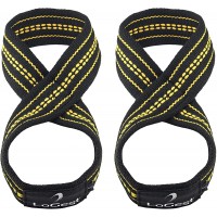 Deadlift Straps Figure 8 Lifting Strap for Power Lifters Weightlifters Workout Lifting Straps 3 Sizes Small Medium Large Weight Lifting Straps Non Slip Padded Dead Lift Straps Figure 8 Straps - B06CBVJWB