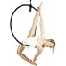 PRIOR FITNESS Lyra Aerial Hoop Hand Loop Strap Noose for Yoga Aerial Acrobatics Strength Training - BTZLM6G9K