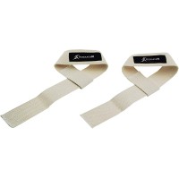 Prosource Fit Pair of Weight Lifting Straps for Men and Women Adjustable Cotton Straps for Improved Grip - B09K0W0N2