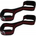 RDX Weight Lifting Straps Figure 8 with Padded Wrist Support Great for Bodybuilding Strength Training Cotton Cuffs for Pull Up Deadlift Dumbbell and Barbell - BG90XYZSX