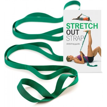 The Original Stretch Out Strap with Exercise Book – Made in the USA by OPTP – Top Choice of Physical Therapists & Athletic Trainers - BPDSGIZT7