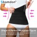 13ft Waist Trainer for Women Lower Belly Fat Waist Wrap for Stomach Shapewear for Women Tummy Control Adjustable Waist Trimmer Belt for Snatch Bandage Tummy Sweat Wrap Invisible Waist Wrap Black - BUZ8ASUVH