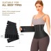 AIRLAXER Waist Trainer for Women Lower Belly Fat,Snatch Me Up Bandage Wrap,Waist Wraps for Stomach,Belly Band for Women Plus Size Weight,Waste Trimmer for Women Under Clothes,Sweat Belt Black - BIUT1WIXY