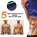 baxobaso Premium Waist Trainer Sweat Slimmer Wrap for Men Sauna Belt Workout Slim Body Wrap for Stomach - BE1ZQOFPB