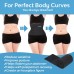 GEE3 Belly Wrap Waist Trainer for Women Adjustable Waist Wraps for Stomach Bonus eBook Compression & Sweat Slimming Belt Body Wrap Shapewear Trimmer Band & Tummy Shaper for Women Black One Size Fits All - B3GSMB983