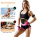 SPORTLIMIT Abdominal Muscle Toner Portable Fitness Workout Equipment for Men Woman Abdomen Arm Leg Home Office Exercise,10pcs Free Gel Pads - B0IBUBZ6S