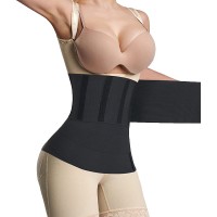Waist Trainer for Women Lower Belly Fat Snatch Me Up Bandage Stomach Wraps Plus Size - BVRPZJF9H