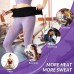 Wrap Waist Trainer for Women Adjust Snatch Bandage Waist Training Tummy Belt Sweat Band Wraps for Stomach Belly Body Shaper Trimmer Belt Gym Sport Plus Size With Loop Black - BUUTYGBLN