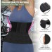 Wrap Waist Trainer for Women AiqooYo Snatch Me Up Bandage Wrap Waist Trainer for Stomach Corset Plus Size Adjustable Invisible Wrap Waist Trimmers Belt Sweat Band for Postpartum Belly Wrap Black - BRE31I6DB