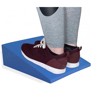 ARTEMI Foam Incline Slant Board Stretching kit Ideal for Yoga or Calf Foot Ankle and Leg Stretching. Strong and Durable Resistance Band Included. Stable pad Improves Strength and Stability. - B6OQLO2VV