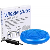 Wiggle Seat for Sensory Kids Inflatable Wobble Cushion with Pump Flexible Alternative Seating for School Office Classroom Furniture and Home - BRWG6X1AE