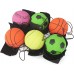 itisyours 12 pcs Return Rubber Sport Ball on Nylon String with Wrist Band for Exercise or Play - BRXG1B0LH