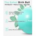 Tumaz Birth Ball Including Birthing Ball Peri Bottle Yoga Strap Non-Slip Socks Premium Birth Ball Set with Quick Foot Pump & Instruction Poster The Perfect All-in-One Gift for Mom - BV892EEB7