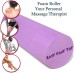 EasY-FoxY-ToY Foam-Roller Ø3.75x18 Trigger Point Body Massage Roll a Fascia Cellulite Tool; Sore Muscles Recovery with Back Pain Relief; Eco-Friendly Low Density EVA Foam for Physical Therapy - B0MONX8PQ