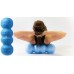 Rollga Foam Roller for Back Pain Massage and Muscle Recovery Medium Foam 18 inches - BJ0O5DKCS
