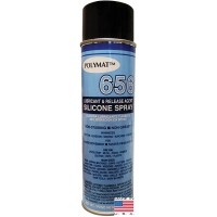 Polymat 656 Silicone Spray Non Greasy Lubricant Compatible with Fan Belts and Treadmills - BW00NCQDY