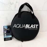 AquaBLAST: The Portable Punching and Fitness Bag for Swimming Pools and Swim Spas; The Patented Design Allows it to Float Below The Water for Low Impact Aquatic Exercise - BUE1CB7QT