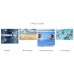 TRIEtree 2 Pcs Foam Swimming Weights Aquatic Cuffs Water Aerobics Float Ring Exercise Equipment - B7BPQ6IUB