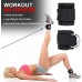 Skates sports Fitness Ankle Straps for Cable Machines Double D Ring Padded Gym Cuff for Kickbacks Glute Workouts Leg Extensions Hip Abductors - B82RRDXT2