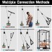 Weight Cable Pulley System Gym SERTT Upgraded Cable Pulley Attachments for Gym LAT Pull Down Biceps Curl Tricep Arm Workouts Weight Pulley System Home Gym Add On Equipment - BGY9SH1SP