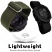 Abanen 22mm Elastic Watch Bands for Garmin Instinct Instinct 2 Solar Soft Stretchy Nylon Ultra-light Wristband Strap for Garmin Instinct Tactical Tide Esports Instinct Solar - B1WQR6W37