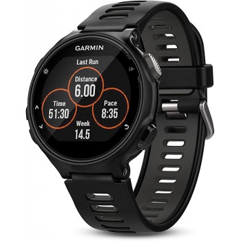 Garmin Forerunner 735XT Multisport GPS Running Watch With Heart Rate Black Gray - BLIBCJ9RM