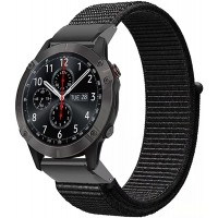 KZE VZEO Nylon Strap Compatible with Garmin Fenix 6 Fenix 6 Pro Sapphire  Fenix 5 Fenix 5 Plus Fenix 7 22mm Nylon Watch Band Replacement band for Garmin Approach S62 Quatix 5 6 Epix Smartwatch. - BLU8OFCTJ