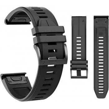 MCXGL Quick Fit Sport Silicone Watch Bands Compatible with Garmin Fenix 5 Fenix 5 Plus Forerunner 935 Approach S60 Quatix 5 - B6VK6AE9K