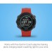 Newest Garmin Forerunner 45 GPS Smartwatch 42mm Lightweight Waterproof Wellness & Sport Tracking 24 7 Heart Rate Monitoring Bluetooth Garmin Coach 2. Red | Deep Green Band - BE47A5LJX