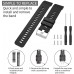 Watbro Band Compatible with Garmin Forerunner 35 Soft Silicone Watch Band Replacement Strap for Garmin Forerunner 35 Smart Watch Fit 5.11-9.05 Inch 130mm-230mm Wrist - BFTD009VL
